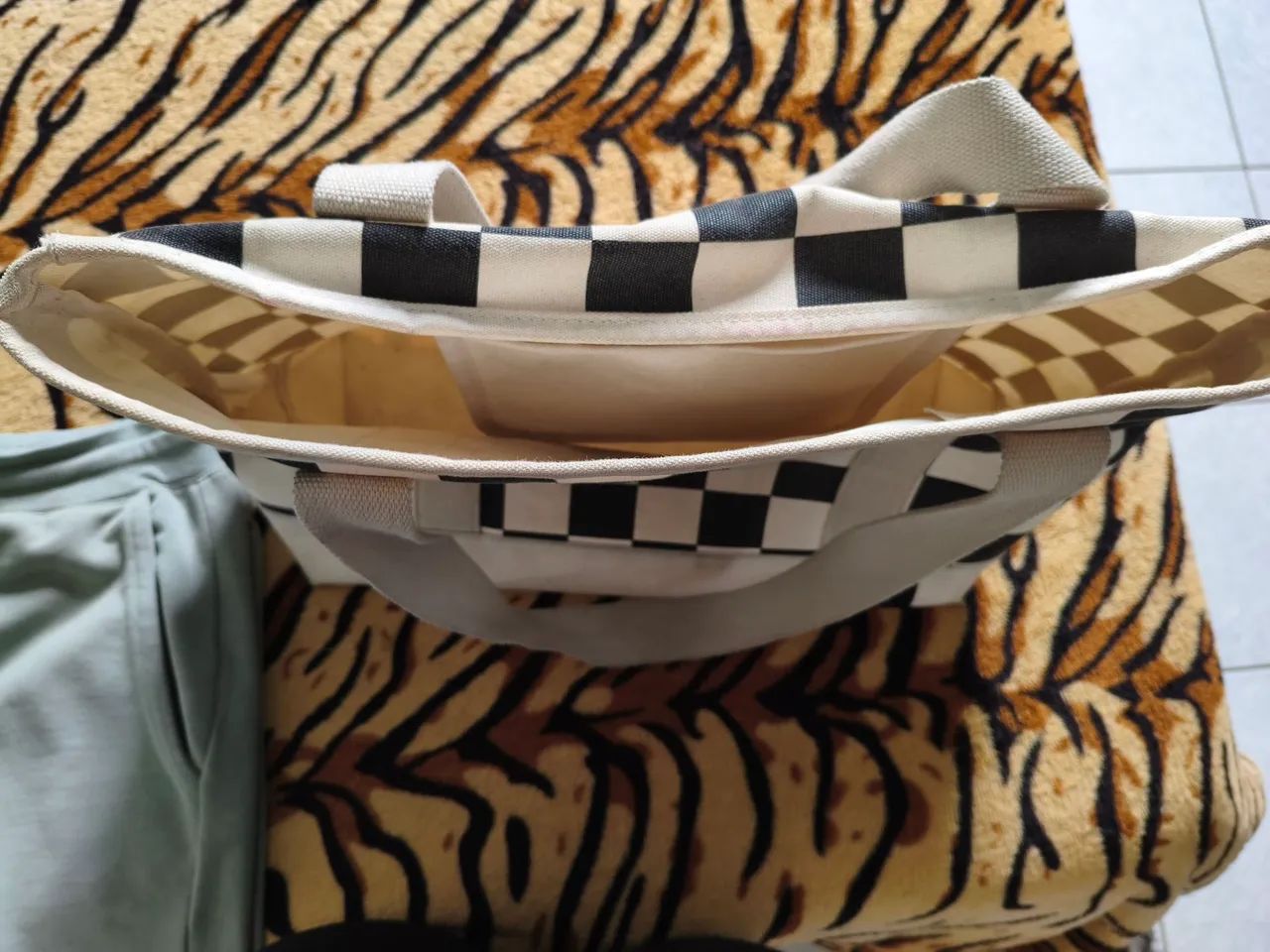 Bolsa Xadrez Vans  - Foto 3