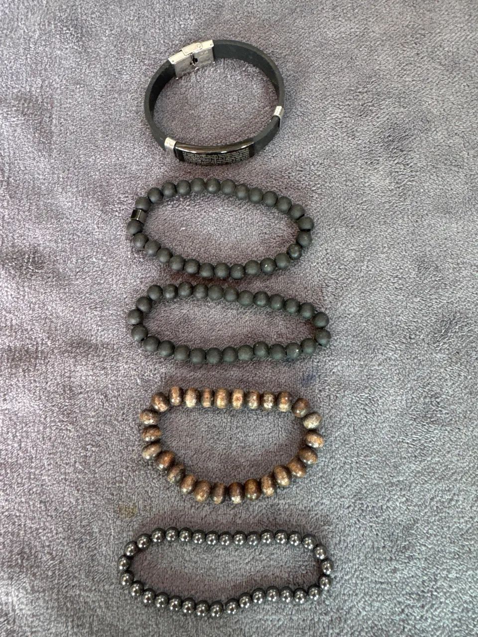 Kit de pulseiras 5 unidades 