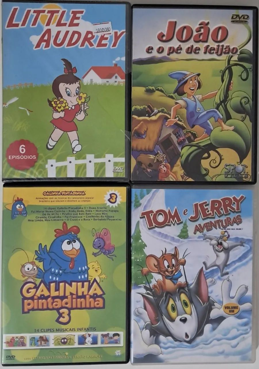 Lote com 15 DVDs Originais Desenho Infantil - Foto 4