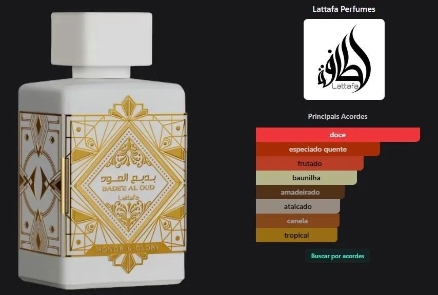 Bade'e Al Oud Honor & Glory 100 ml - Perfume Árabe - Foto 4