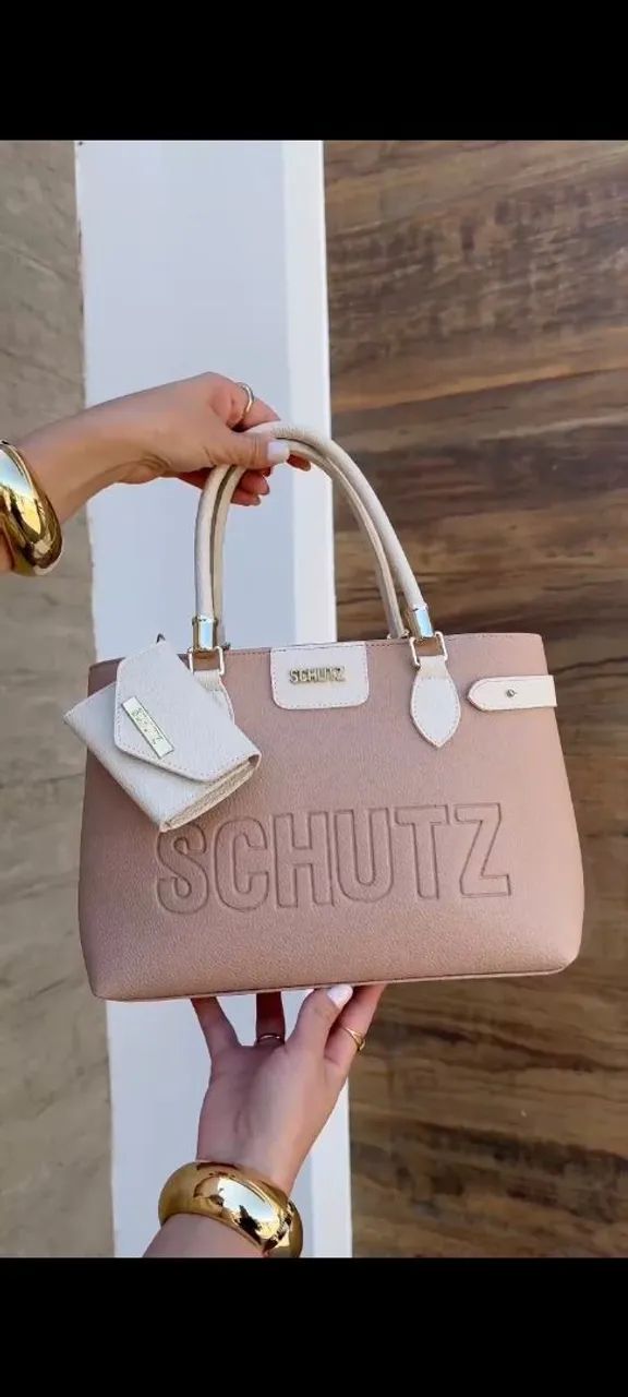 Bolsa Estilo Schutz Tote Grande - Espaçosa, Elegante e Moderna - Foto 4