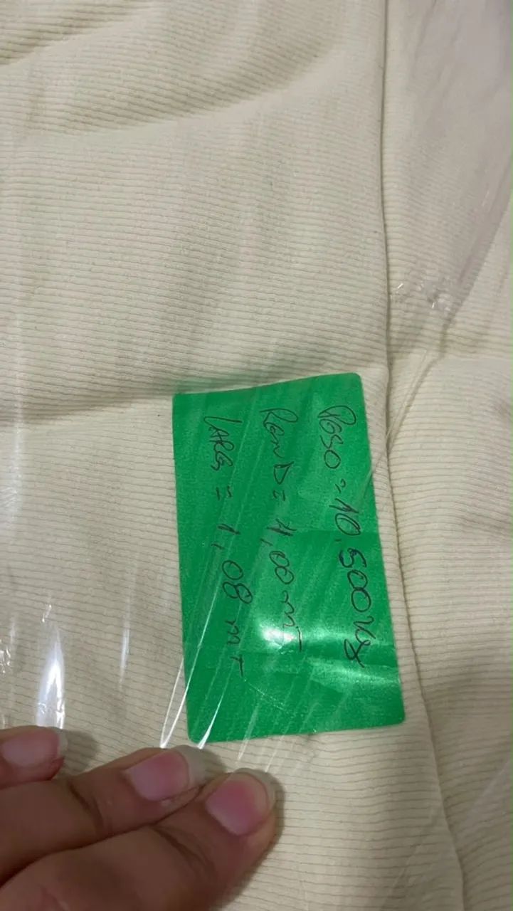 Rolo de Tecidos Canelado  - Foto 2