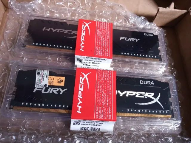 Memória RAM DDR4 2x8GB 2666MHZ