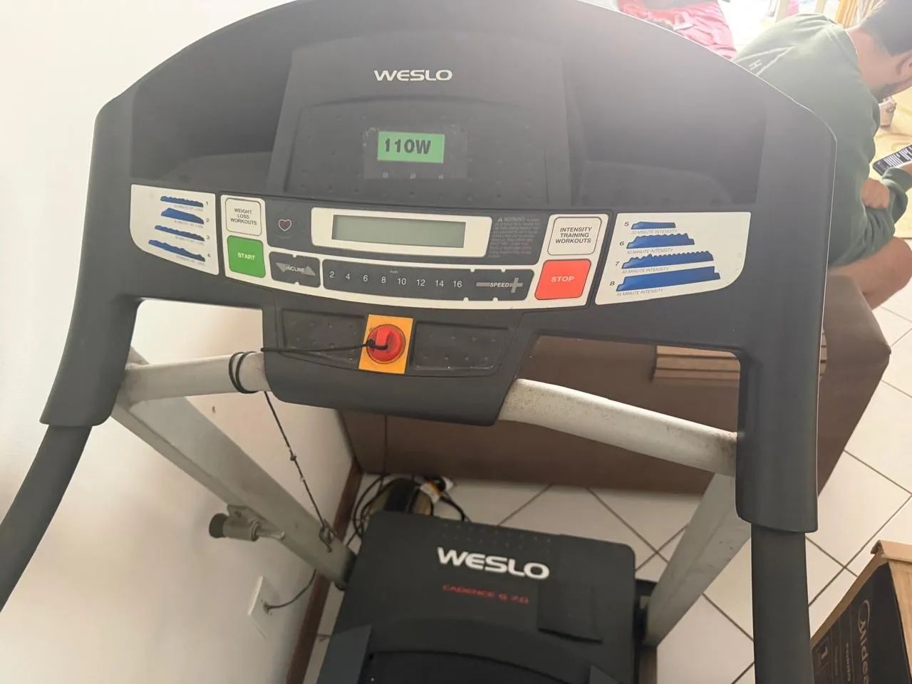 Esteira Ergométrica Weslo Cadence G 7.0