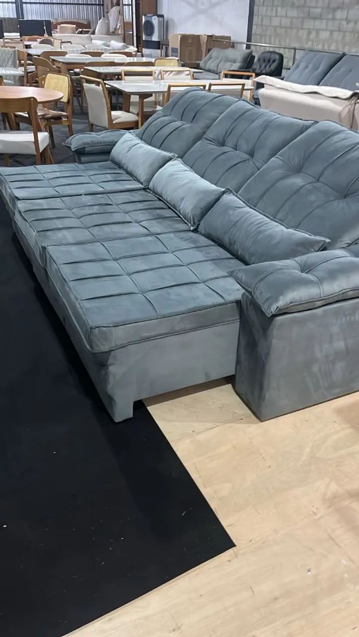 Sofá Quartzo retrátil de 2.90m - Foto 4