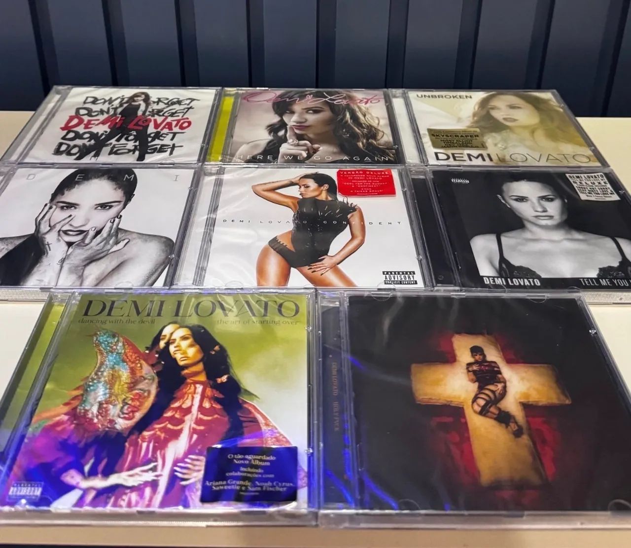 Coleção 8 cds Demi Lovato
