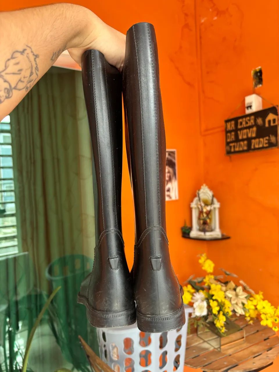 Bota de hipismo infantil  - Foto 3