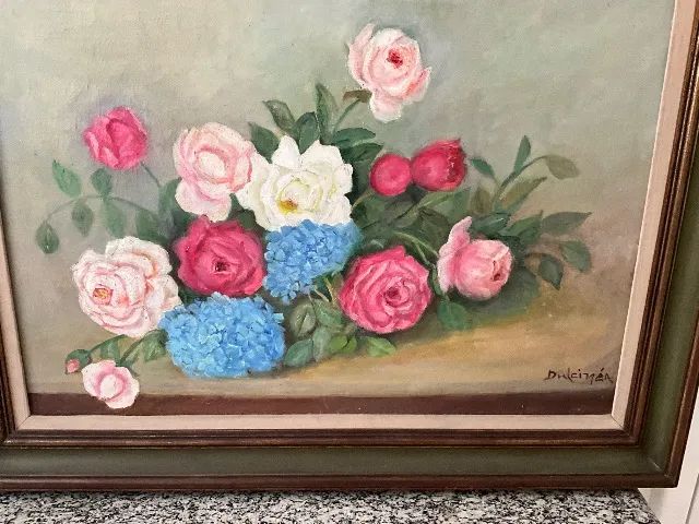 Quadro com flores - Foto 4