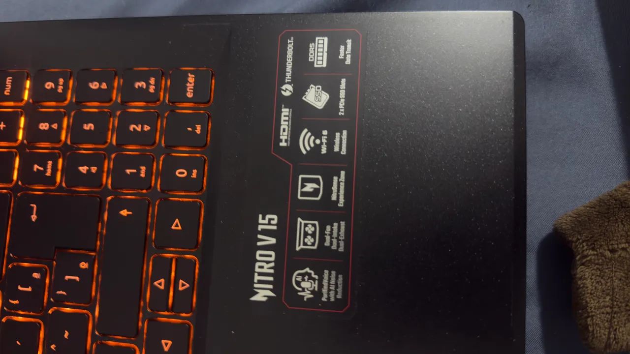 Notebook Nitro v15 52   Leia descrição !!!  - Foto 3