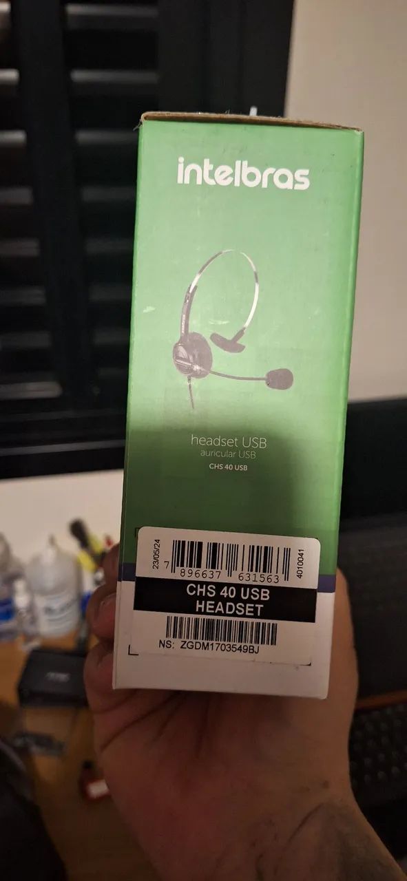 Headset auricular usb CHS40 usb - Foto 2
