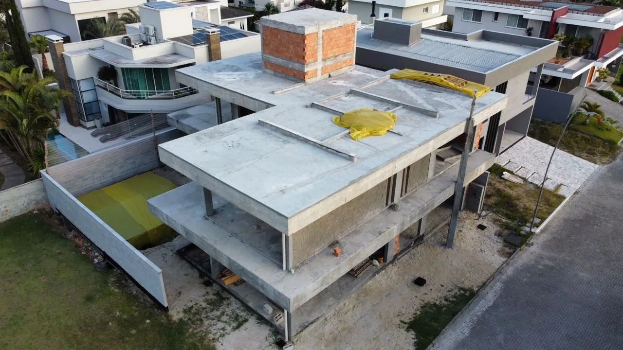 Casa em fase final acabamento/FLORIANOPOLIS 