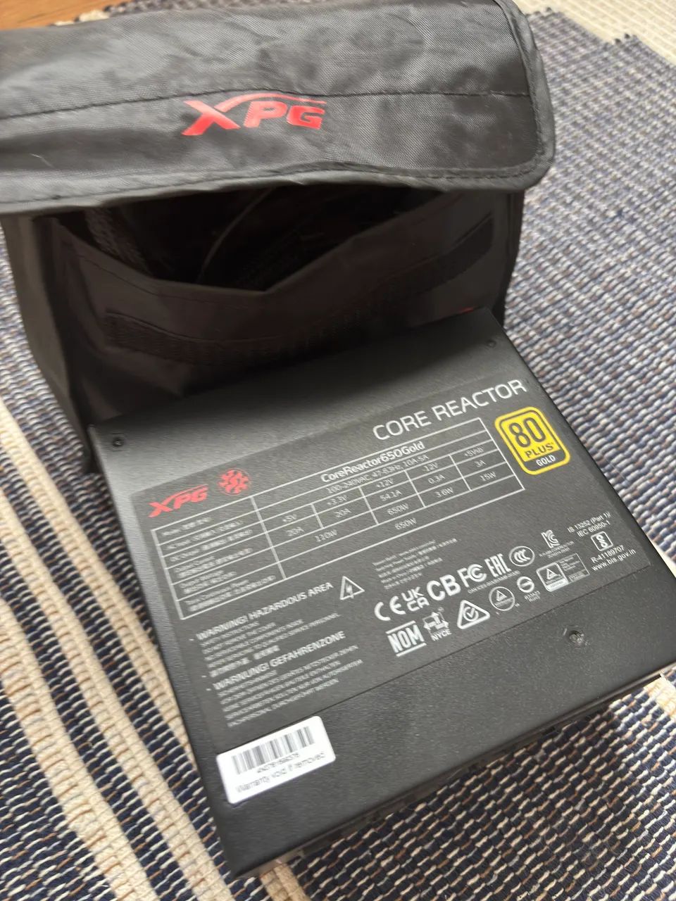 Fonte PSU 650w XPG Core Reactor Full Modular