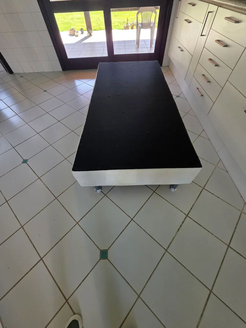Cama de solteiro com cama auxiliar e colchão Ortobom em ótimo estado. Pouco usado. - Foto 4