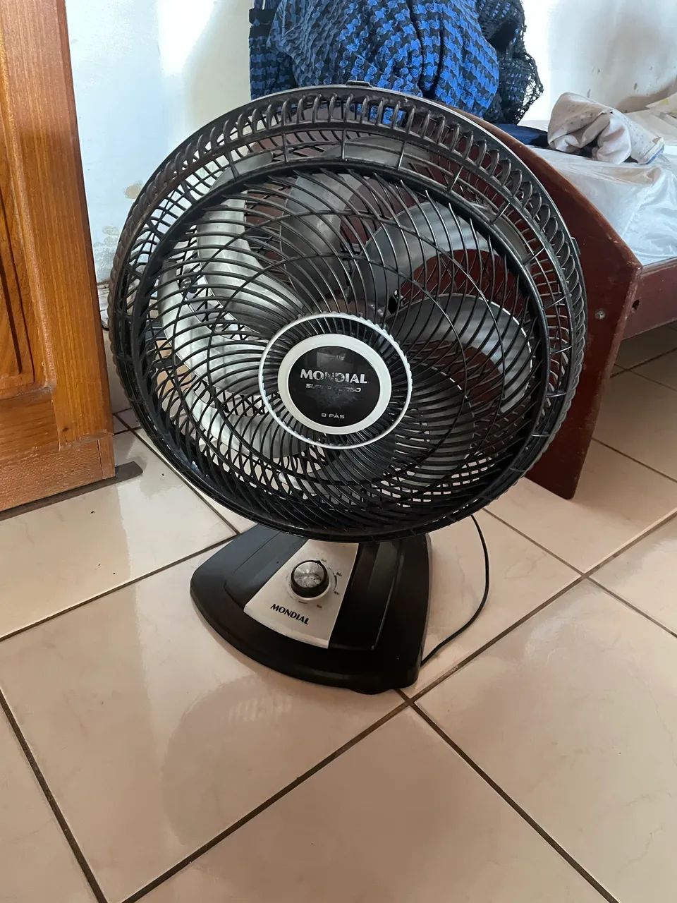Ventilador com defeito