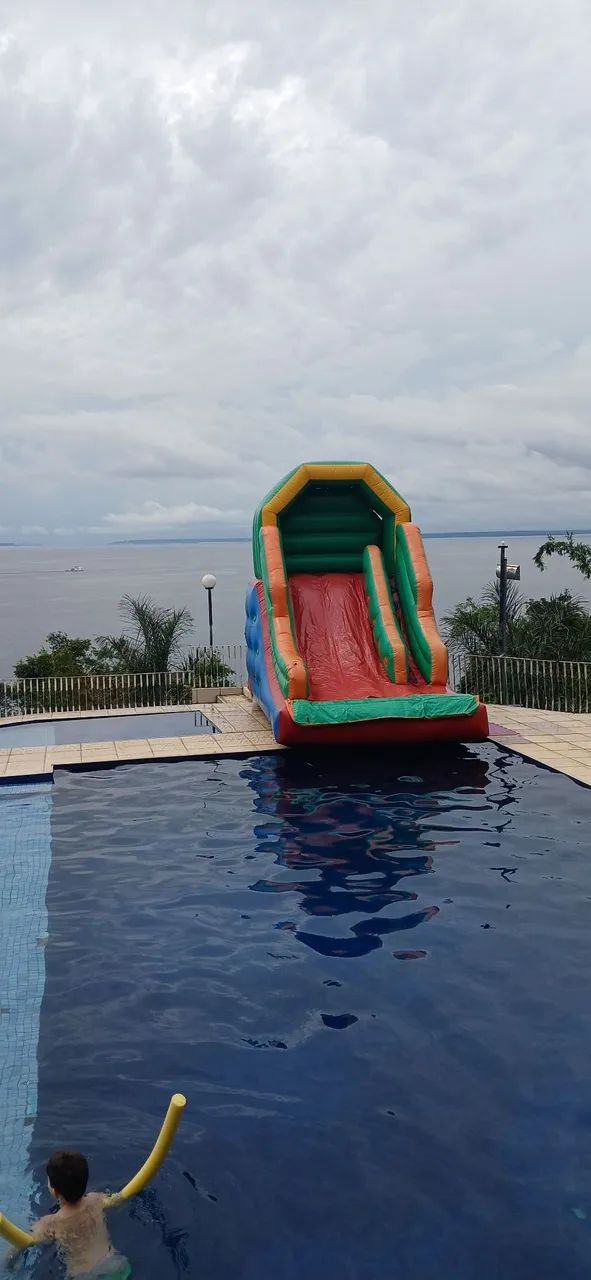 Pula pula, Inflável, futebol de sabão, tobogã, toboagua, casinha de bolinha - Foto 5
