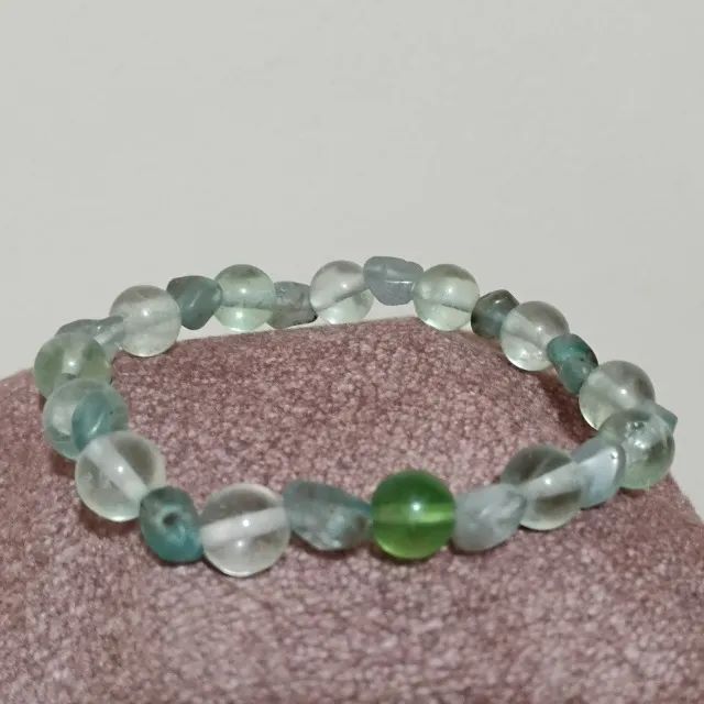 Conjunto Colar e pulseira pedras naturais - Foto 5