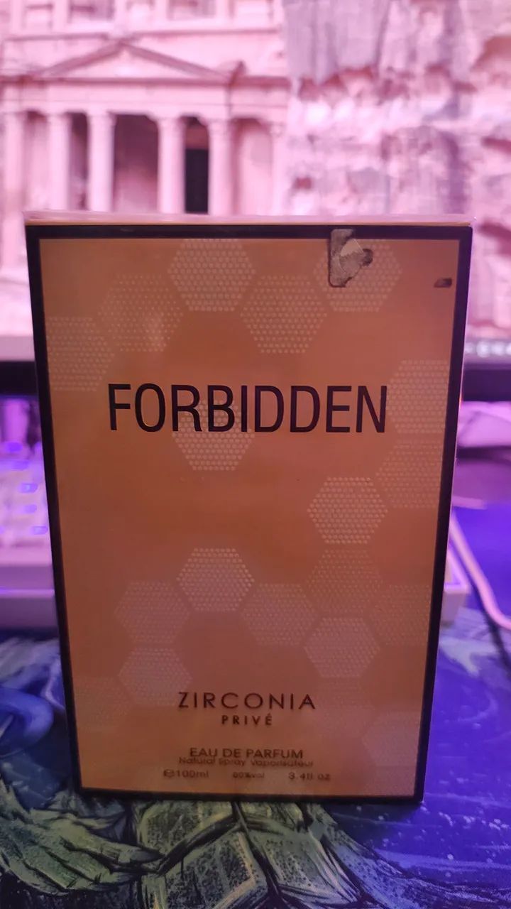 Perfume zircônia FORBIDDEN (Descontinuado)