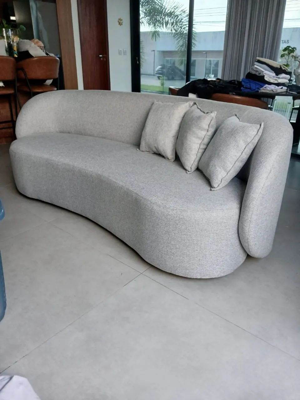 Sofa orgânico sobre pedido 