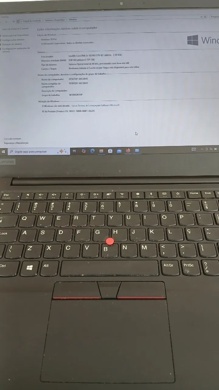 Notbook lenovo trinkped  - Foto 4
