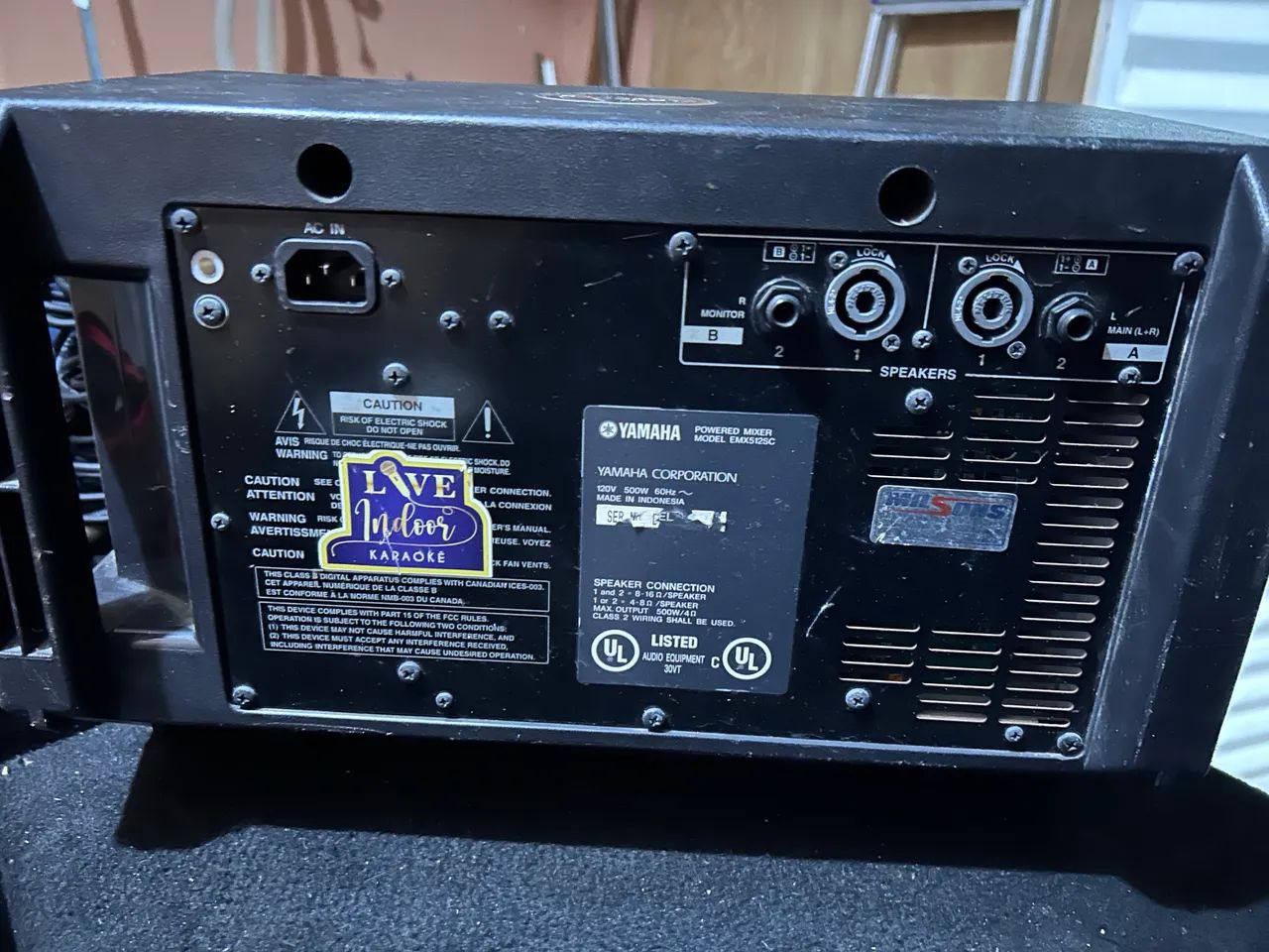 Mesa Yamaha Amplificada EMX512sc - Foto 3