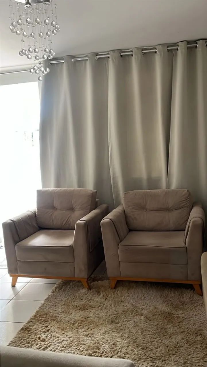 Sofá Retrátil e Duas Poltronas  - Foto 2