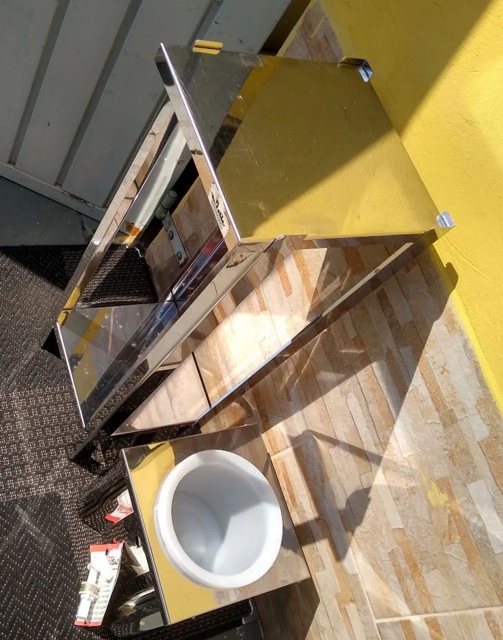 Suporte para garrafão de água inox  - Foto 2