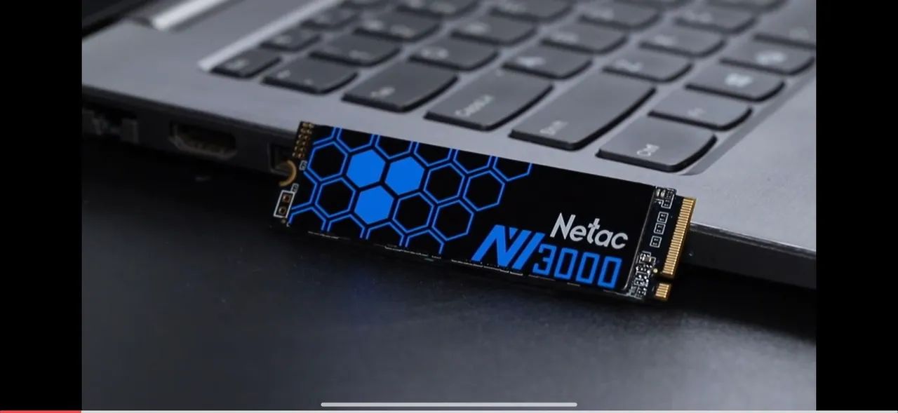 Ssd Netac 250Gb Nvme 2.0