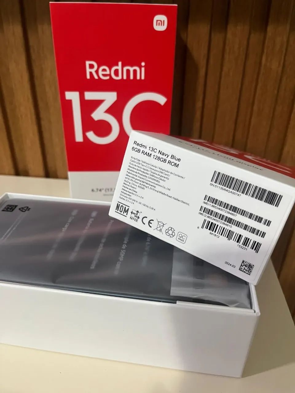 ? REDMI 13C 128GB + 6GB RAM ? NOVO - Foto 3