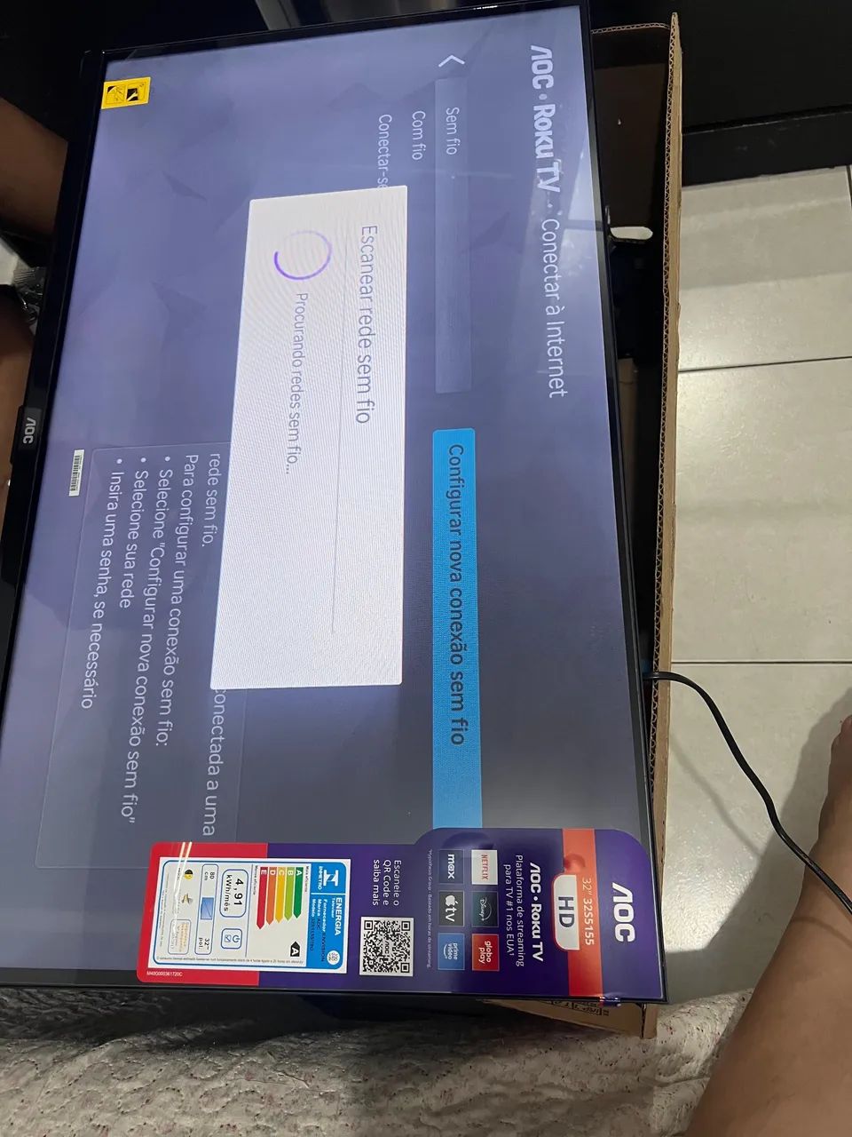 TV SMART 32 POLEGADAS NA CAIXA  - Foto 3