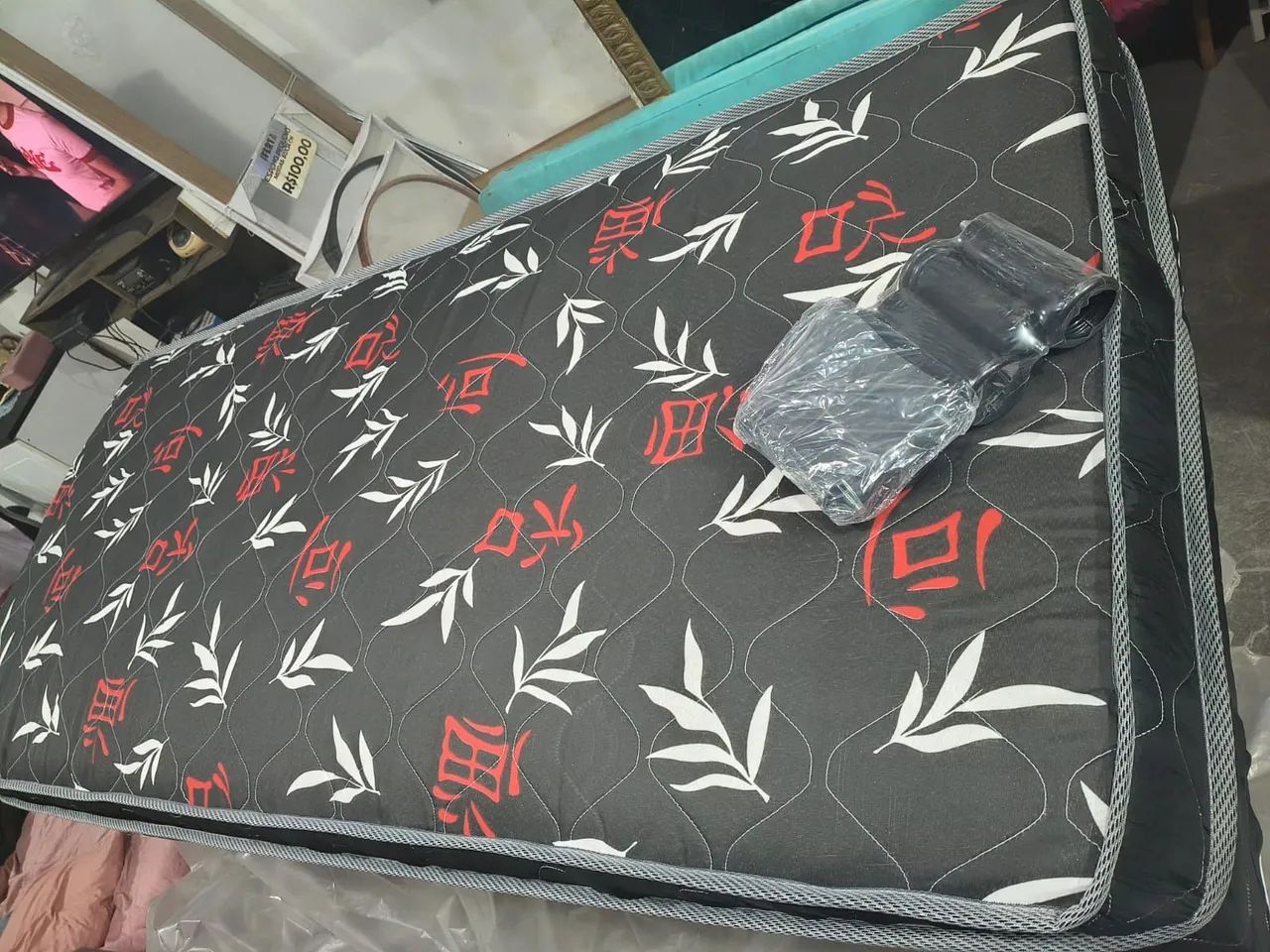 Cama Box Nova no Plástico - Molas Solteiro (ENTREGO GRÁTIS) - Foto 5