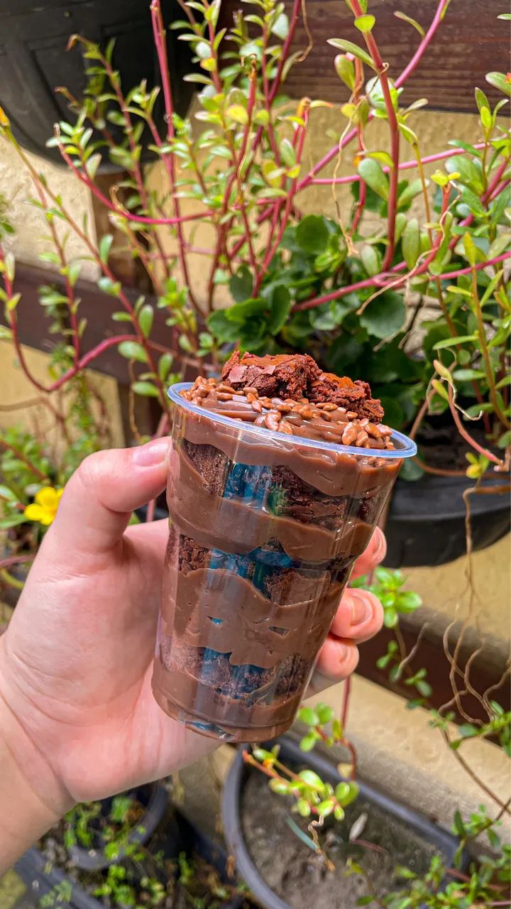 Copo dos sonhos - brownie - Foto 5