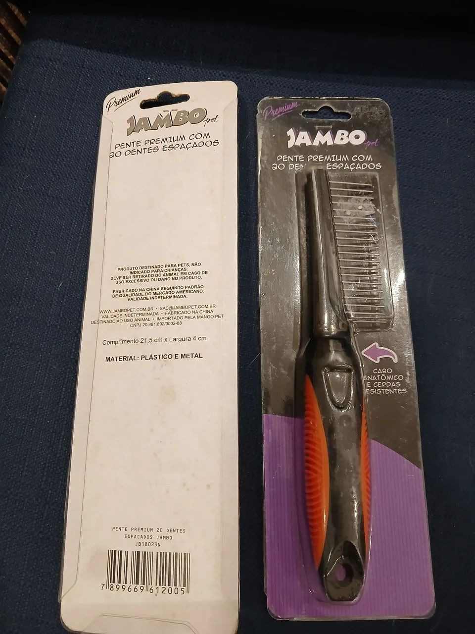 Pente premium com 20 dentes para pet Jambo - Foto 2