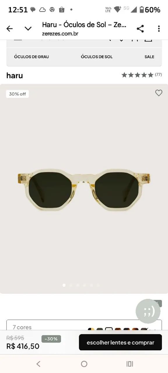 Óculos Haru Zezeres - Foto 4