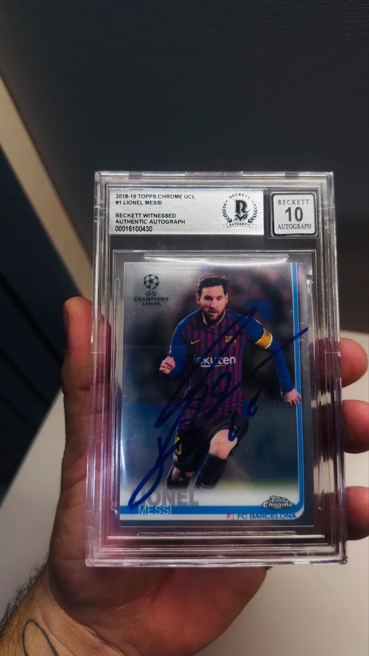Card Autografado Messi - Foto 2