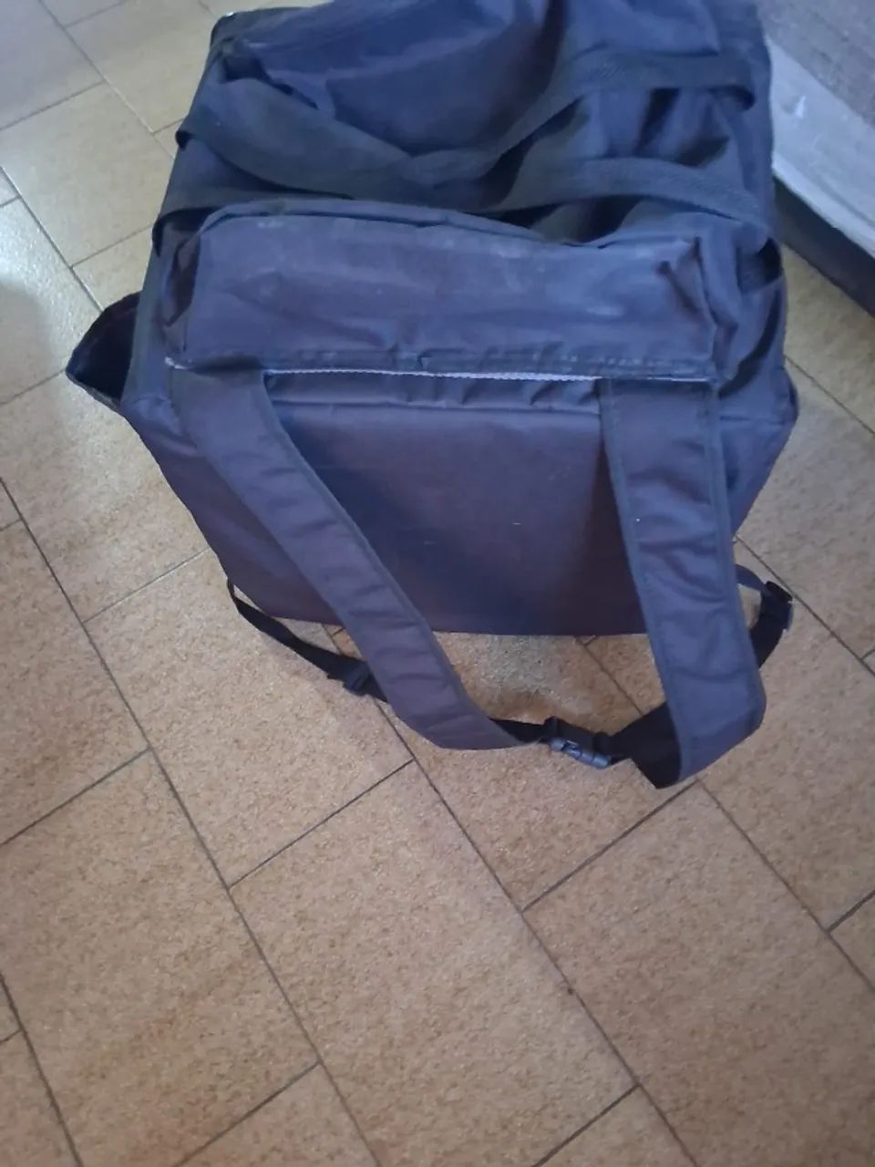 Mochila baú motoboy entregas de comidas. - Foto 5