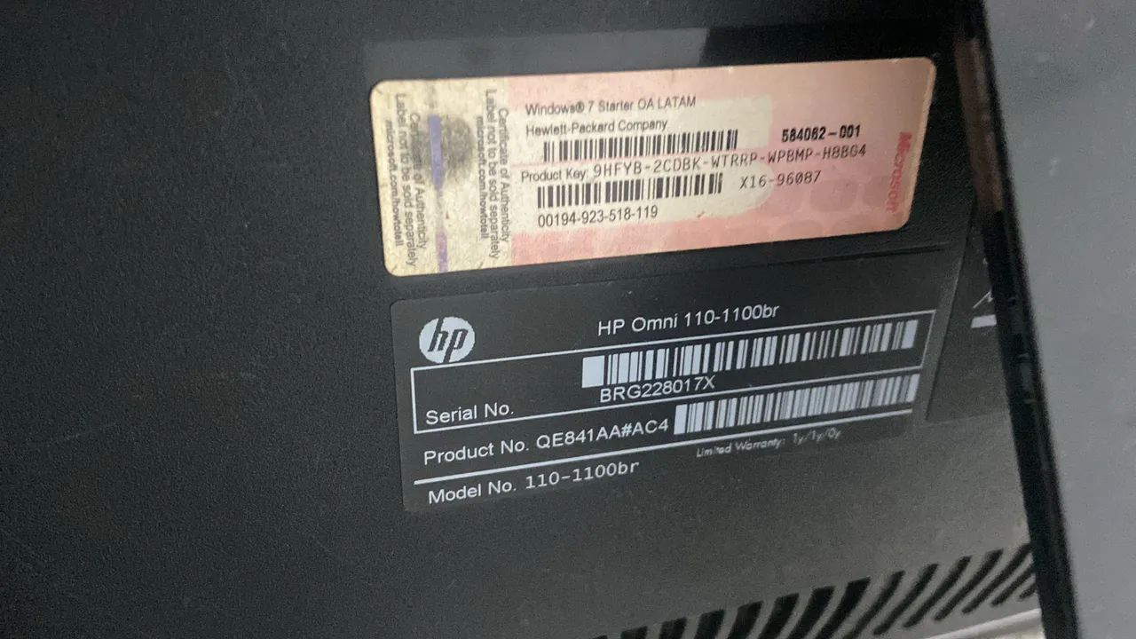 HP Desktop 7QSPBC6 Raridade  - Foto 2