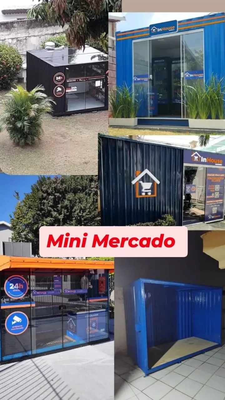 Container para Mini mercado e Escritório desmontáveis  - Foto 2