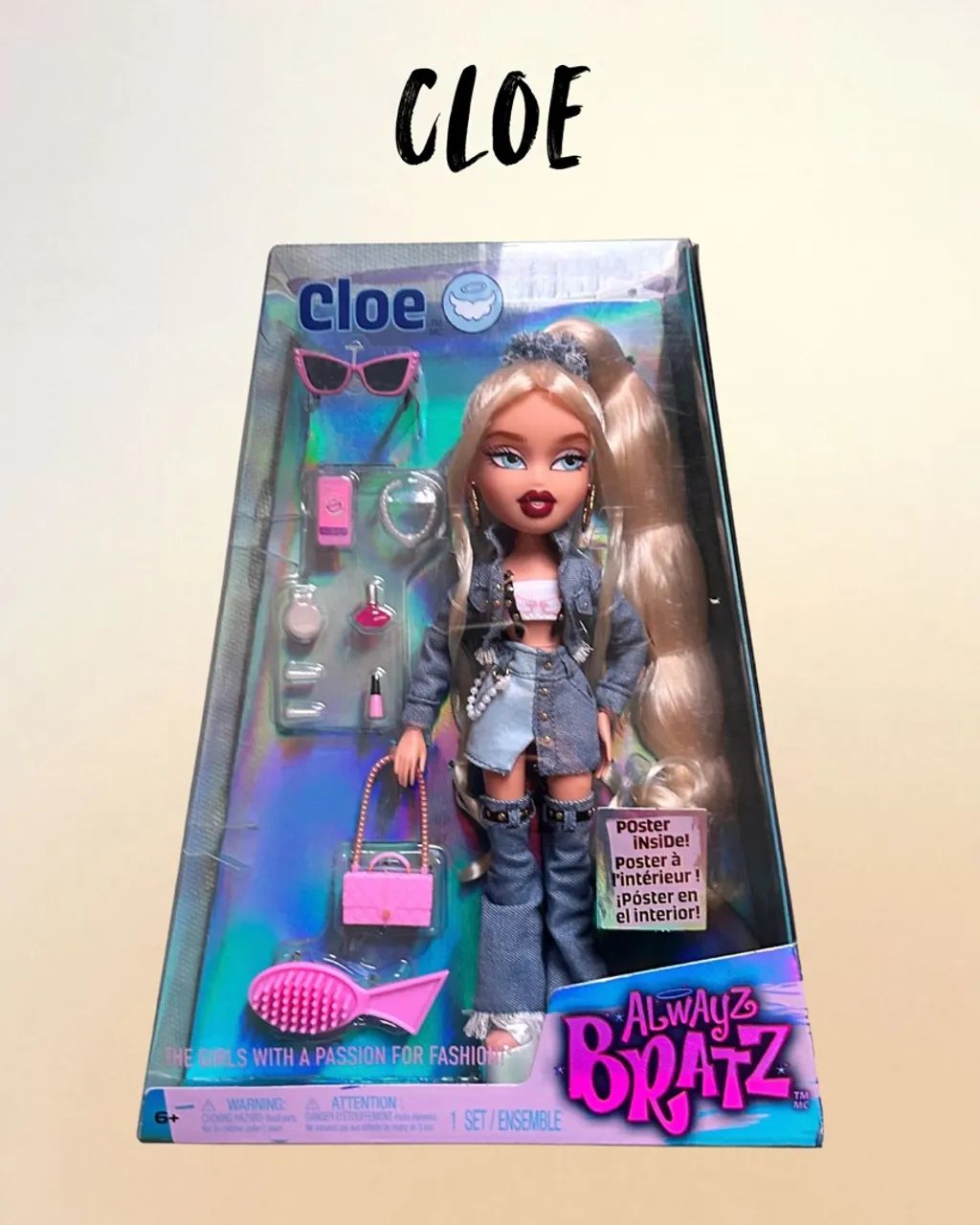 Bratz cloe - na caixa 