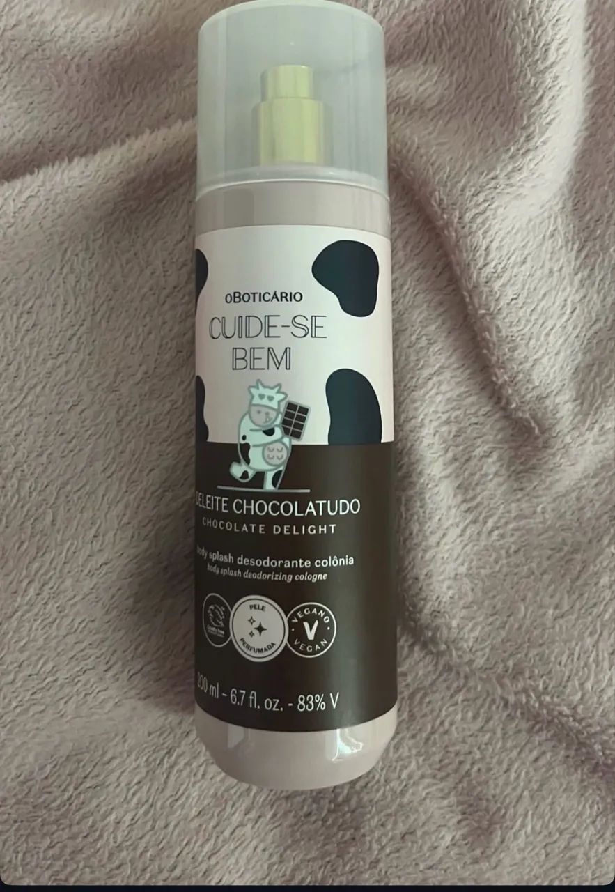 Body splash - Deleite chocolatudo 