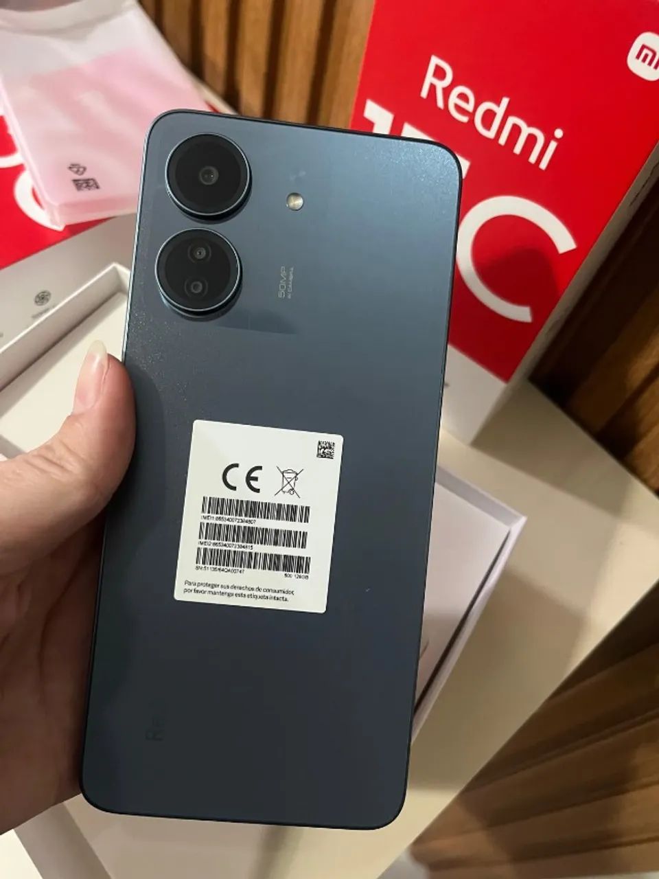 ? REDMI 13C 128GB + 6GB RAM ? NOVO - Foto 2