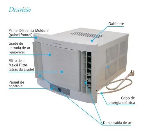  ARCONDICIONADO ELETROLUX (DIGITAL) DE 7,500 BTU, 127V, COM CONTROLE REMOTO PROMOÇÃO! - Foto 3