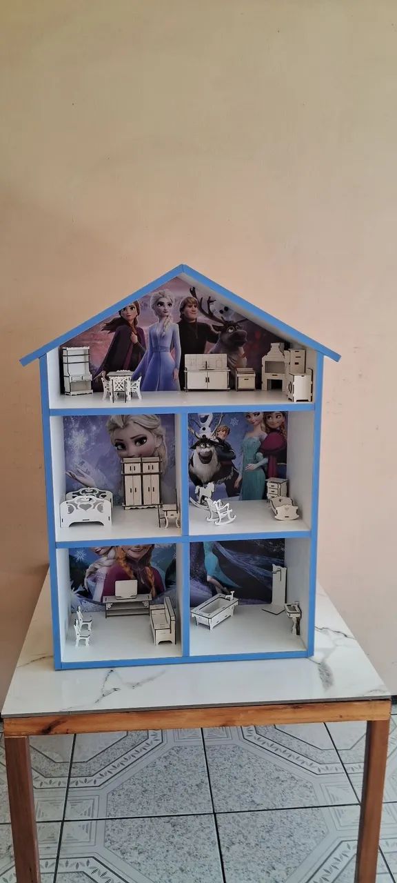 Casinha de boneca MDF - Foto 4