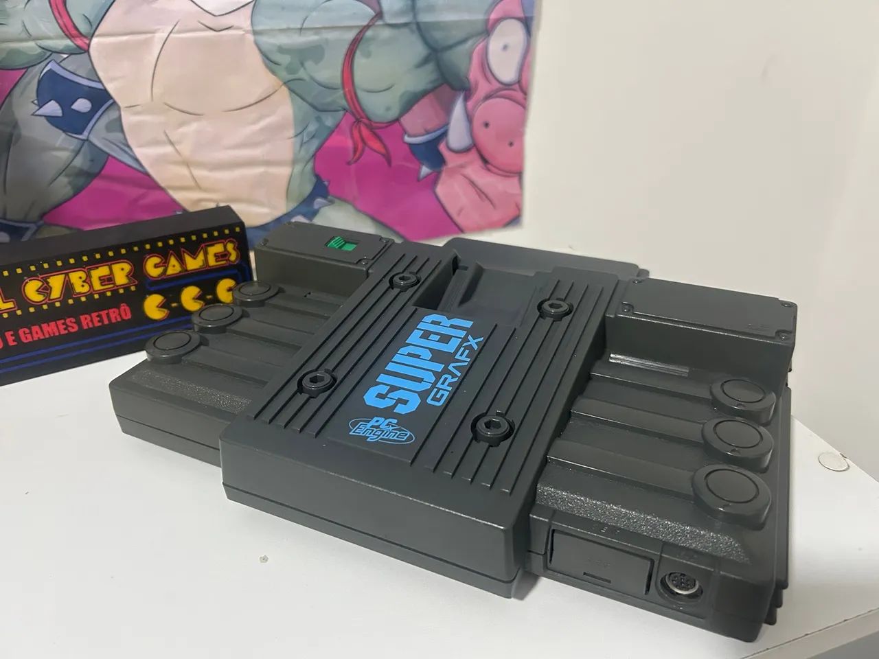 PC Engine Super Grafx + Everdrive e acessórios  - Foto 4