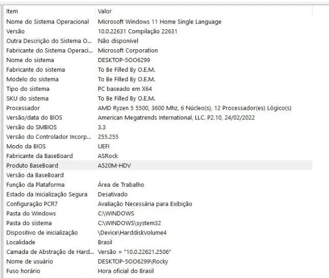 PC Gamer Ryzen 5500 - Foto 4