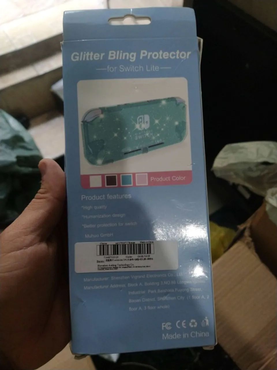 capinha de nintendo switch