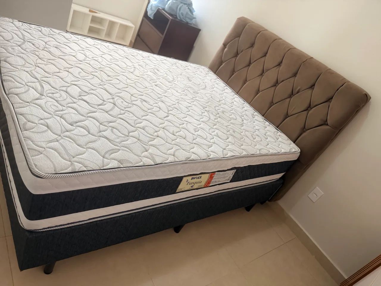 Cama Box Casal Completa Biflex Turquia 