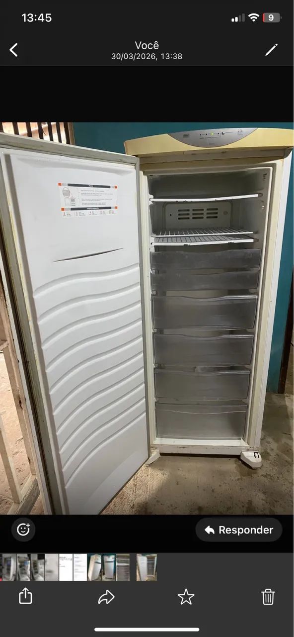 Freezer Brastemp 