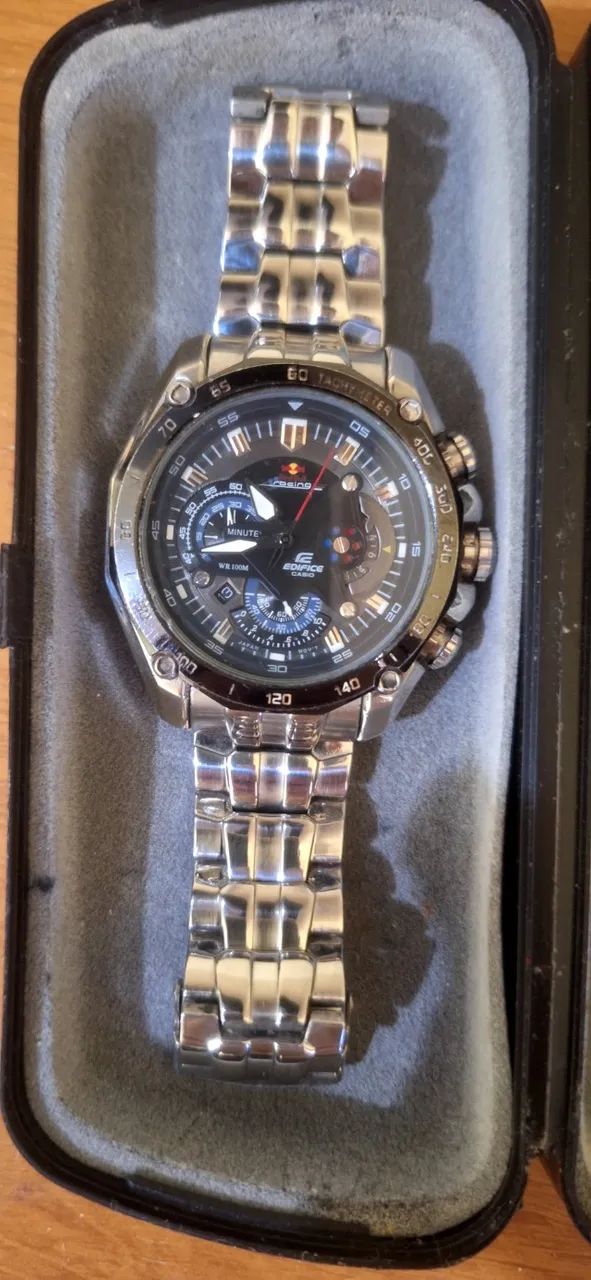 Relógio Casio Edifice Ef-550rbsp Red Bull  Original  - Foto 2