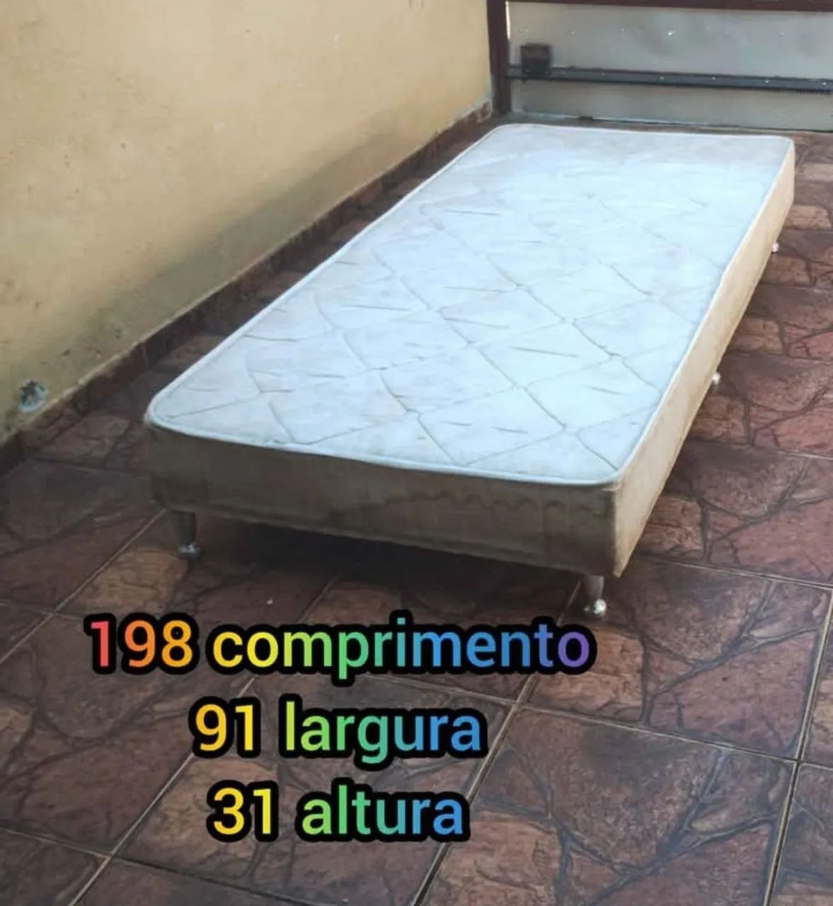 Base Box de solteiro King 
