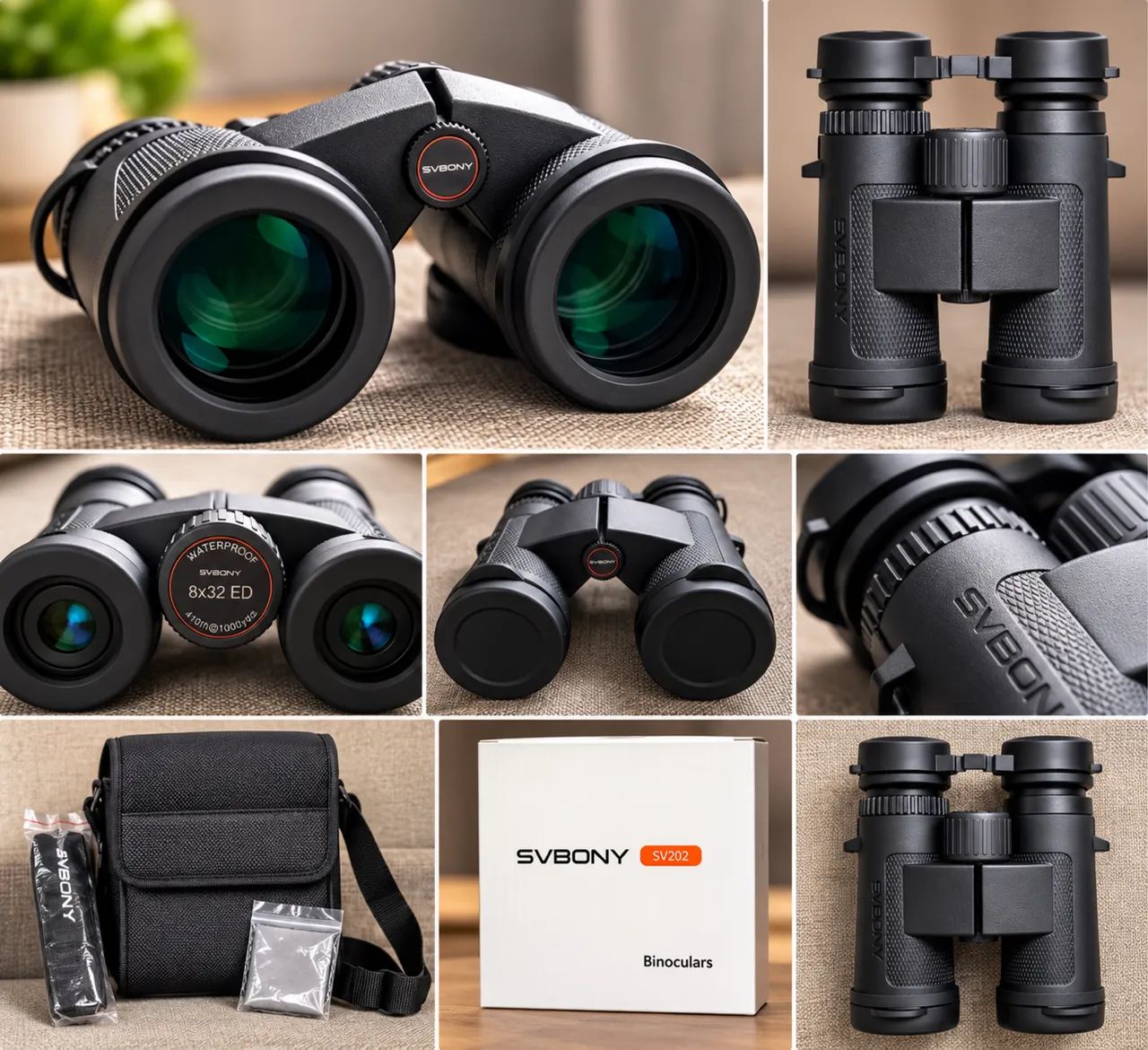 Binoculo Profissional Astronômico Ed 8x32  Svbony  Sv202 - Foto 4